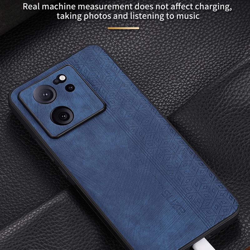 AZNS For Xiaomi Redmi K60 Ultra/13T/13T Pro Case PU Leather Coated TPU Cellphone Cover