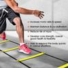 Adjustable Agility Ladders High Quality Nylon Straps Speed Training Equipment for Football Youth Sports Practice