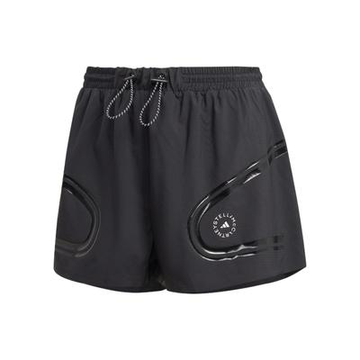 X Stella McCartney Logo Sports Shorts Women Shorts Black HR2210