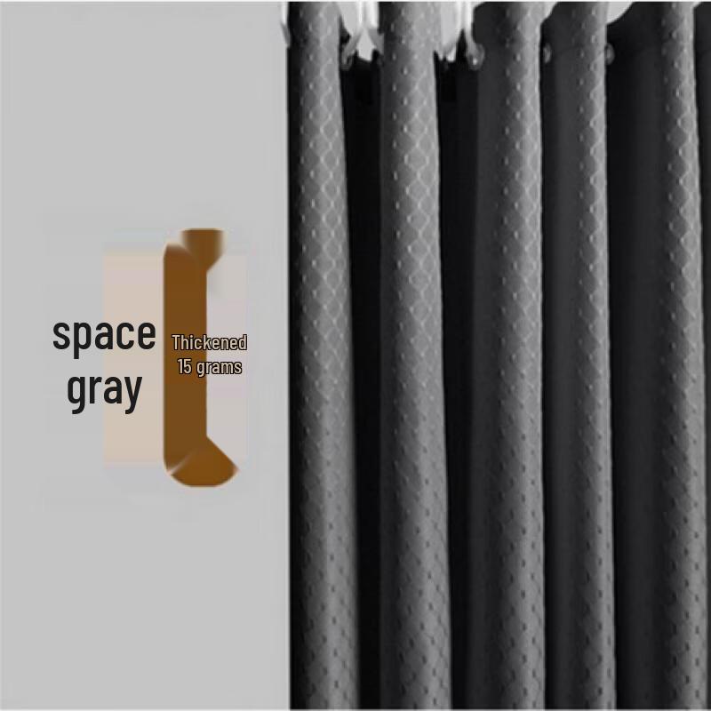 Waterproof Waffle Weave Polyester Shower Curtain