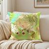 NNahida GGenshin IImpact anime game Cushion Cover Linen Minimalist Soft  for Sofa Bed Home Room Decor