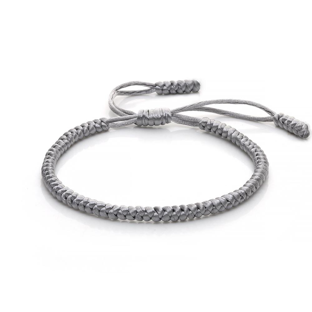 Multicolor Rope Lucky knots Bracelets Women Men Charm Woven Handmade Bangles Braided Adjustable Size Buddhism Jewelry Pulseras