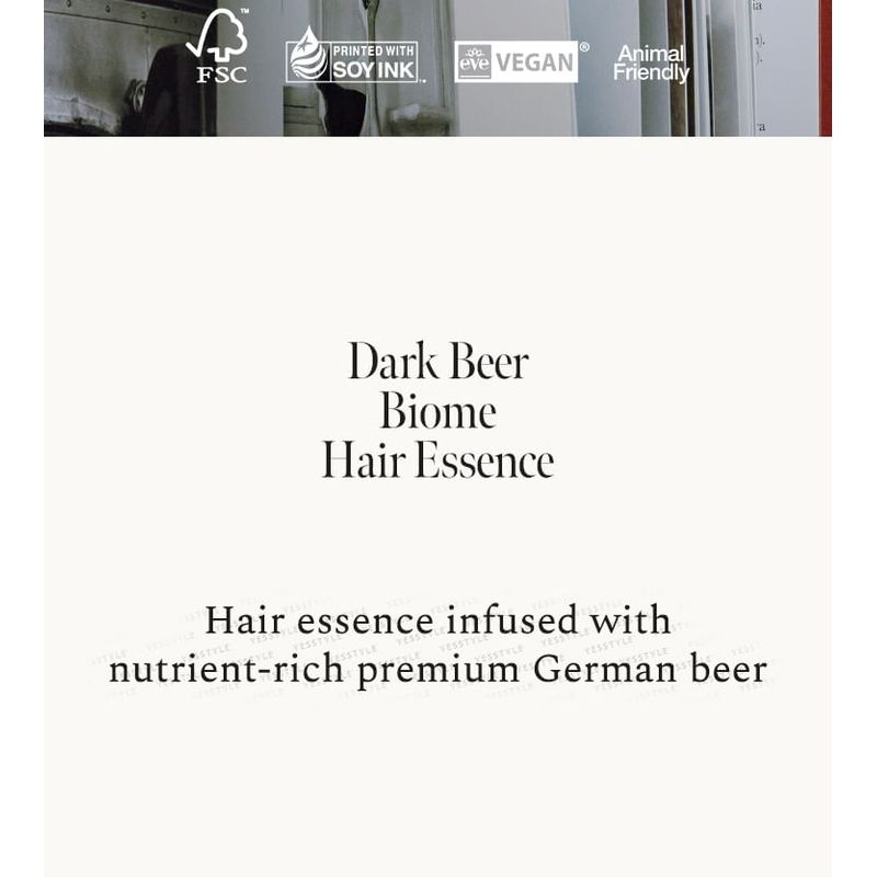 anillO - Dark Beer Biome Hair Essence