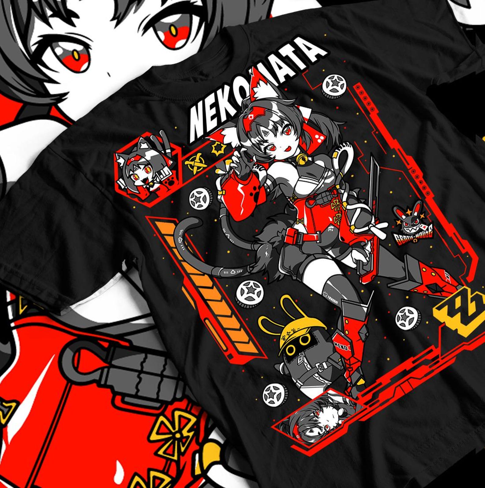 Nekomata zzz shirt Zenless Zone Zero T shirt Unisex Ultra Cotton Tee S