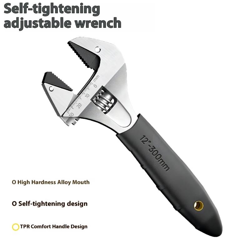 Multifunctional Adjustable Wrench Tool Multipurpose Pipe Wrench Wrench Suitable for Car Maintenance Household Tool