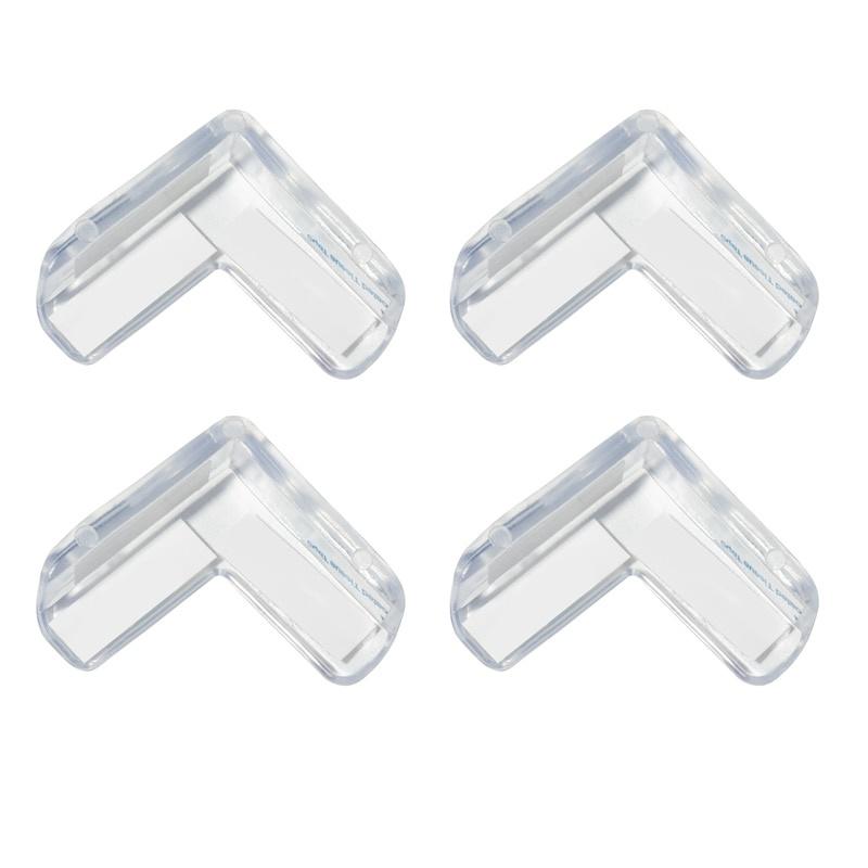 

4 шт., силиконовая защита для детской безопасности, защитный чехол для угла стола, детский край и защита от столкновений