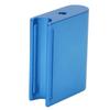 Aluminum Alloy Leather   Slicker Burnisher   Leather Craft Trimming Polishing Tool (Blue)