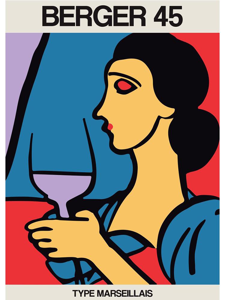 Retro Wein und Jazz Sommer Festival Poster Leinwand Malerei abstrakte Katzen trinken Wandkunst für moderne Wohnzimmer Home Decor