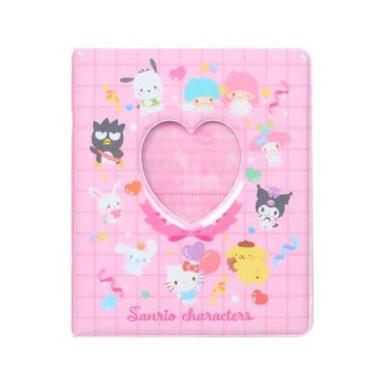 Sanrio L-size Photo Pocket Album (Enjoy Idol) Characters PVC Approximately 18 Cm Wide 3.3 Deep 22 High 6-hole Type 12 Sheets (48 Pockets) Binder