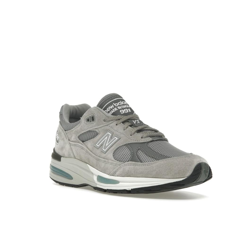 New Balance 991v2 Made In England Rock Ridge Unisex Sneakers Grey Alloy Silver U991GL2