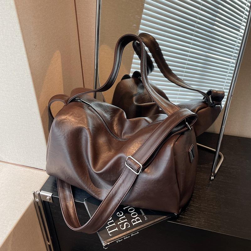 Popular Bags Women's Large-capacity Autumn and Winter Versatile Simple Messenger Bags Commuter Pillow Bags