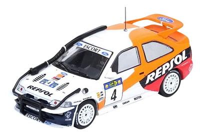 Inno Models Ford Escort RS COSWORTH REPSOL SAFARY RALLY KENYA 1996 Moya Completed Product 1/64 #4 C. Sainz/L.