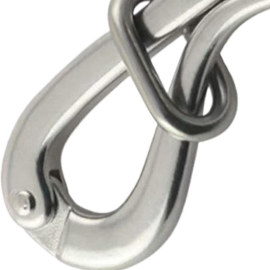 Bolt Pelicans Hook Clips Stainless Steel Hook Eye With Quick Release Link Crane Hooks For Sailing Boat Yacht Accessories