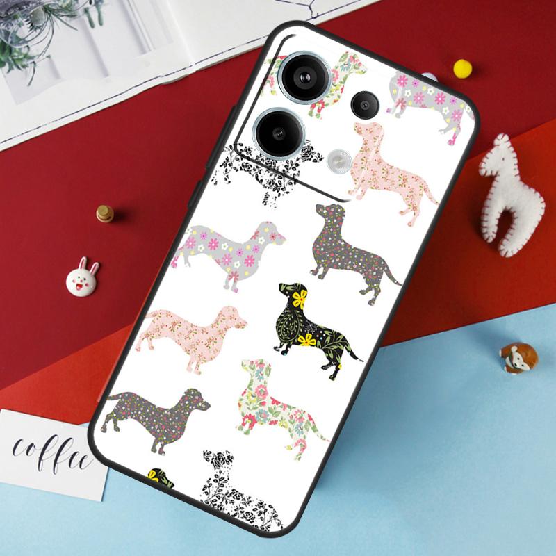 Sausage Dog Dachshund Quotes Case For Xiaomi Redmi 12 13C 12C 10C 9C Redmi Note 13 9 10 11 12 Pro 9S 10S 11S 12S Cover
