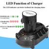 Replacement Charger For Makita 10.8V 12V BL1013 BL1014 Li-ion Battery Over-Discharge Protection Charger With LED Indicator