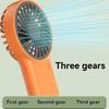 Mini Handheld Fan USB Charging Foldable Desktop Fans Portable Outdoor Fans Low Noise Compact Three Speed Adjustable Small Fan