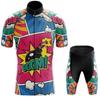 2026 Herren Radsportbekleidung Besser tragen Regenbogen Team Radtrikot Kurzarm Radbekleidung Sommer Rennrad Sets
