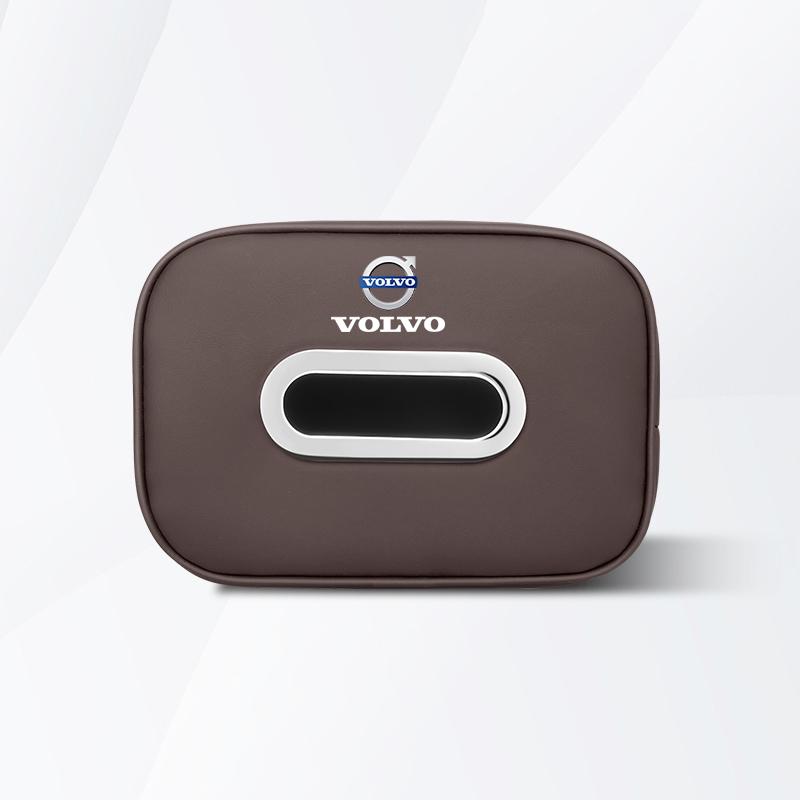

Car Tissue Box Sun Visor Paper Towel Storage Organizer Holder For Volvo ES90 EC40 EX40 EM90 XC90 V90 V60 XC60 V40 S80 S60 S90 C4
