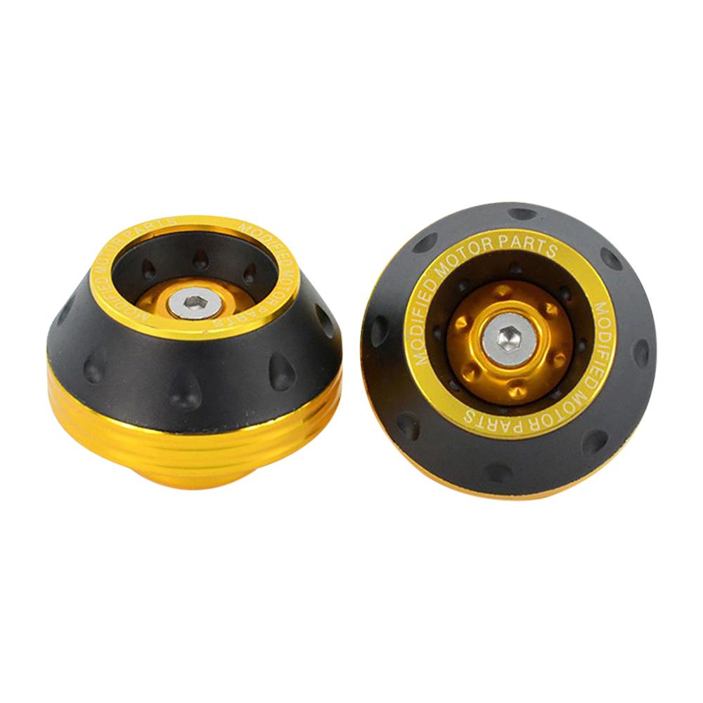 2Pcs Universal Motorcycle Wheel Protection Crash Pad Motorbike Crash Protectors Alloy Motocross Falling Front Fork Slider Cups