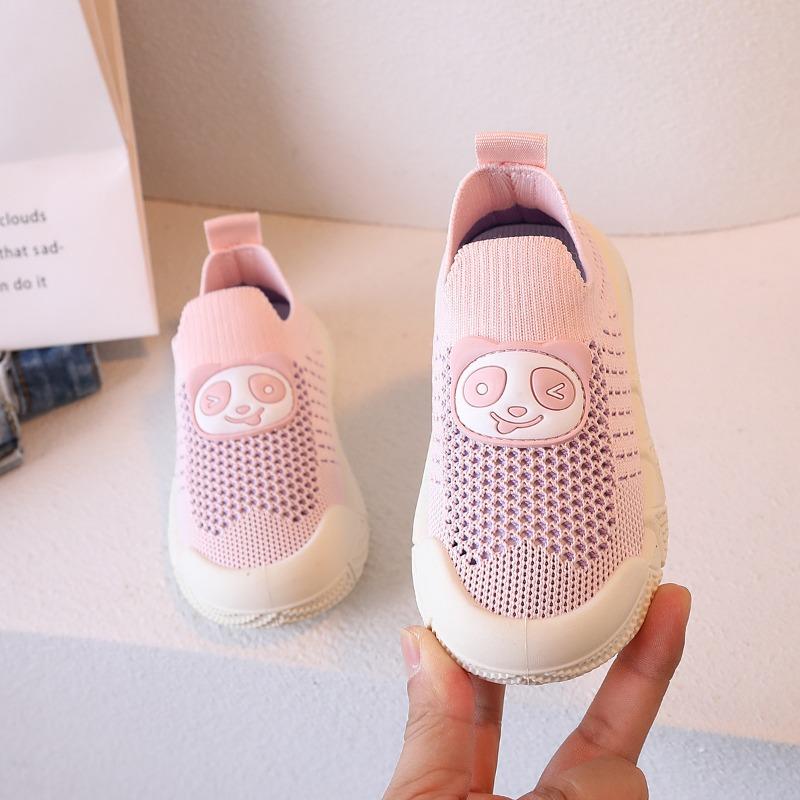 Kids Breathable Mesh Slip On Sneakers For Boys Girls Toddlers