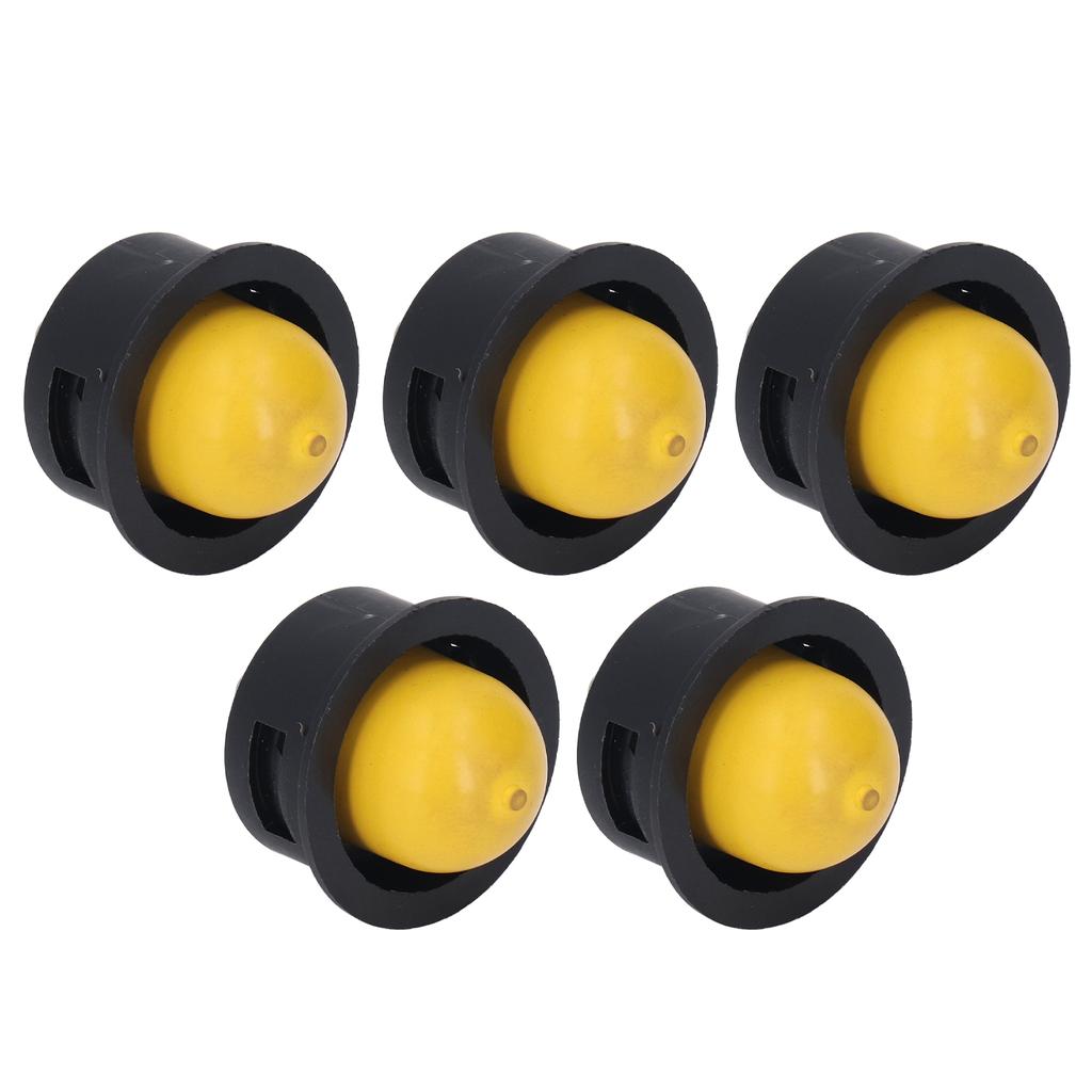 5Pcs Blower Carburetor Bottom Iron Primer Bulb for Fuxtec FX RM Series Lawn Mower Carburetor Primer