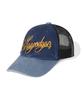 MAGOODGAN Headwear 9325 Pigment Mesh Navy Ball Cap