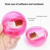 Nail Drill Bits Cleaner Nail Polishing Grinding Heads Cleaning Box Soft Bristle Pure Copper Hard Cleaning Brush Pedicure Manicure Cleaning Tool