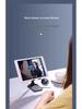 Adjustable Aluminum Phone & Tablet Stand: Weighted Base, Foldable Design