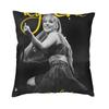 Custom Germany Ayliva Singer And Musician Cushion Cover Double Side Print Throw Pillow Case for Sofa Pillowcase Home Decorative