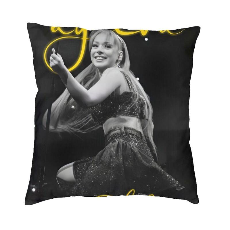 Custom Germany Ayliva Singer And Musician Cushion Cover Double Side Print Throw Pillow Case for Sofa Pillowcase Home Decorative