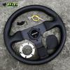 SIBEIKE Racing Sports Steering Wheel Universal Car Mini Leather Steering Wheel