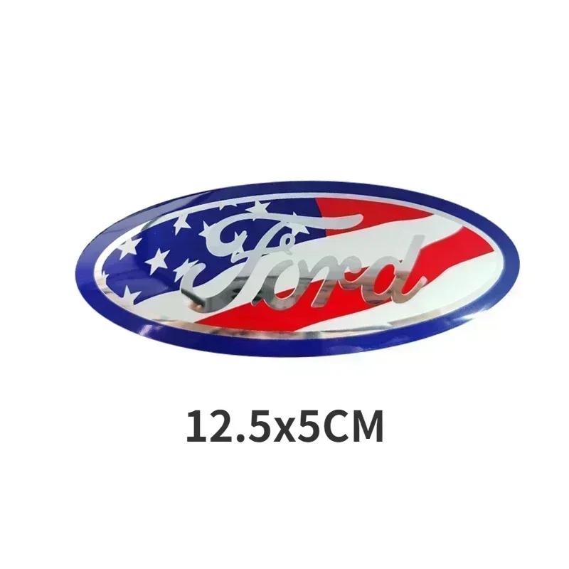 TQ011Auto Styling 3D ABS Car Body Front Hood Bonnet Rear Trunk Decor Sticker Badges For Ford Focus Mk2 Ranger Party Mondeo Mk4 Fiesta