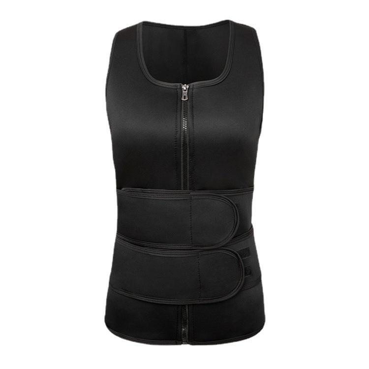 Gilet Sudorifero Modellante da Uomo - Taglia Grande Waist Trainer Corsetto Sportivo