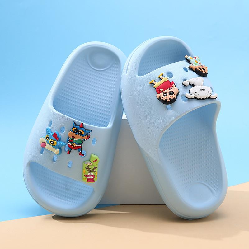 Mario Childrens Sandals Summer Eva Non Slip Cartoon Indoor Flip Flops For Boys And Girls