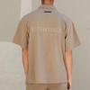 Fear of God Essentials FW21 Logo Polo Shirt 'Harvest' Men's FOG-FW21-004