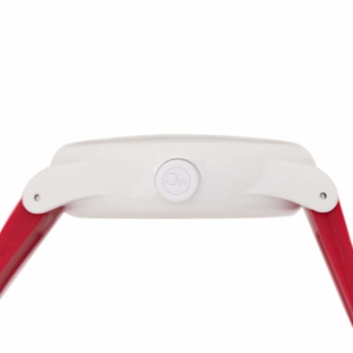 Citizen Q&Q Smile Solar Analog Watch, Waterproof with Urethane Strap, RP26J018, Red