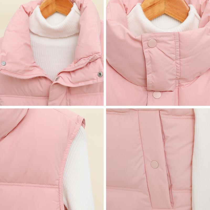 New light cotton clothes women's short vest versatile fashion outdoor jacket