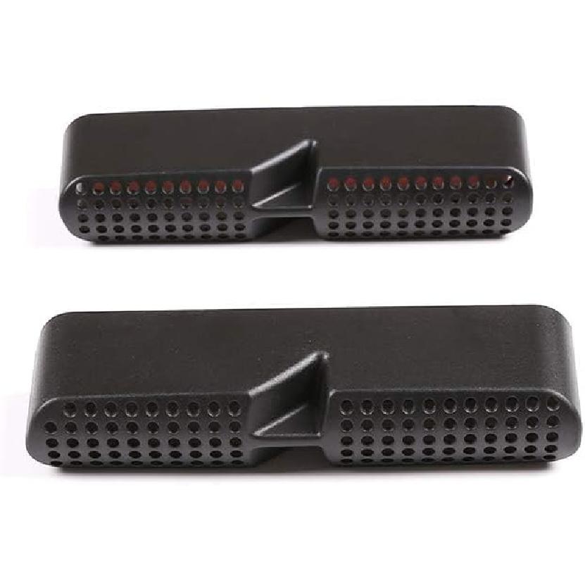 2pcs ABS Car Under Seat Air Outlet Vent Protect Cover Trim Accessories for BMW X5 G05 X6 G06 X7 G07 2019 2020 2021 2022 2023 2024 (2)