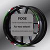 17'' Reflective Motorcycle Accessory Wheel Sticker Rim Decal For VOGE 250RR 300RR 500AC 525R 500DS 650DS