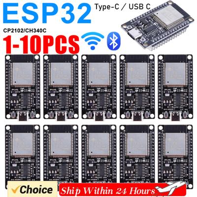 ESP32 Development Board TYPE-C/ Micro USB WiFi+Bluetooth/WIFI Ultra-Low Power Consumption SPI Flash 32Mbits Wireless Module