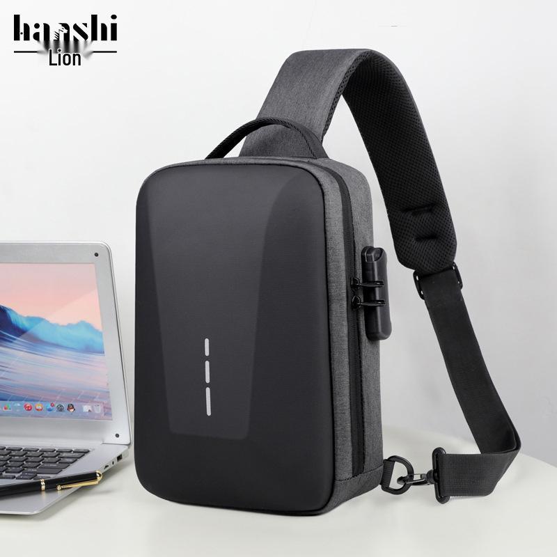 Men's High-End Waterproof Travel Chest Bag & Women's Trendy Messenger Backpack