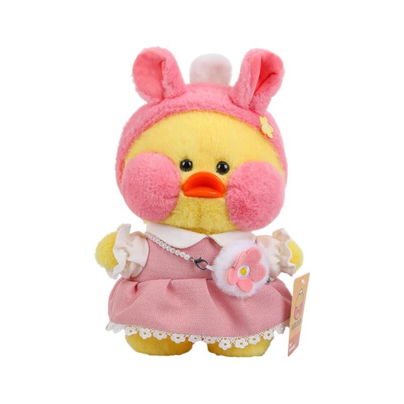 New Hyaluronic Acid Duck Duck Doll Cute Duck Plush Toy Wedding Throwing Doll Grabbing Machine Doll