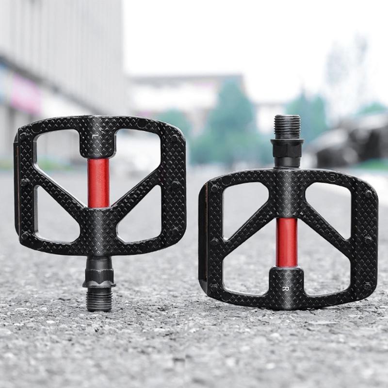 2pcs High Performances Bike Pedals Easyly Install Road Bike Platform Pedals for Mountain Cycling