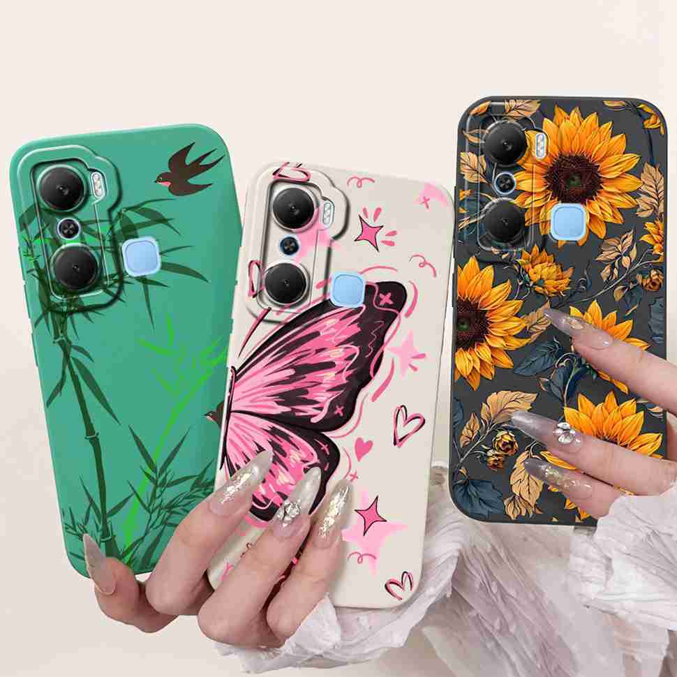 Hülle Für Infinix Hot 12 Pro X668C Schutzhülle Weich Schlank Niedliches Cartoon-Muster Abdeckung Für Infinix Hot 12 Hot12 Pro Handyhüllen Abdeckung