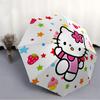 1pc Hello Kitty Auto Open/close Umbrella, Portable Travel Umbrella, Everyday Use - Outdoor Accessory, Artistic Pattern, Compact Design, Fashion Lovers