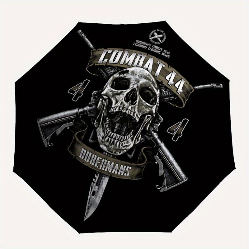 

1pc Combat Gear Windproof Automatic Umbrella, Lightweight for Women/Men, Perfect Christmas Gift a0811182