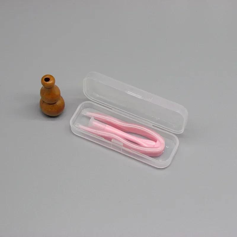 Mode Pinzette Saugnapf Mini Kontaktlinsenbehälter Set Mädchen Farbige Kontaktlinsen Box Augen Kontaktlinsenbehälter