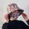 Protect Neck Anti-uv Agricultural Work Hat Bucket Hat Fisherman Hat Flower Sunscreen Hat  Unisex