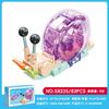 Insekten Mini-Partikel Bausteine Set 3D DIY Kreative Tiere Mikro-Stein für Kinder Jungen 6 bis 10 Jahre Lernspielzeug Geschenk