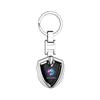 FPEV2 Porte-clés Emblème de Voiture Porte-clés Badge Porte-anneau de Porte-clés Pour Alfa Romeo Giulia Giulietta Stelvio Mito Sportiva 147 159 156 Valve
